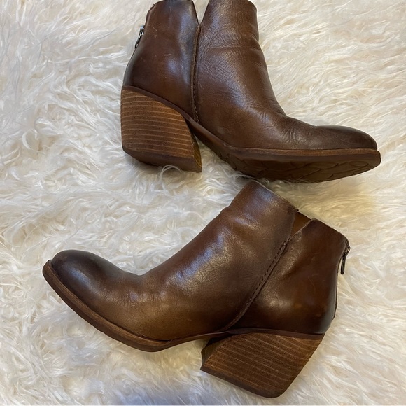 Kork-Ease Chandra Brown Leather Boots Size 6.5M - Picture 13 of 16